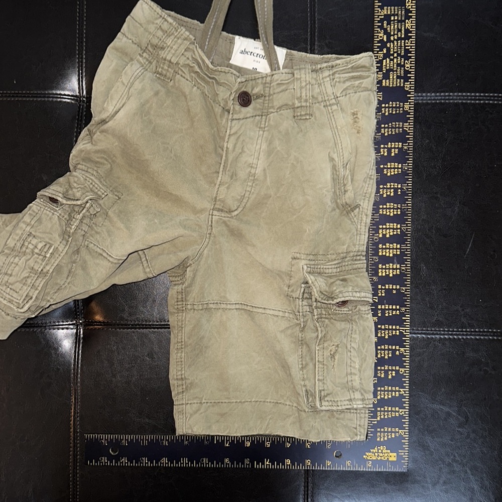 Abercrombie button fly drawstring cargo 10 NWT - Picture 12 of 12